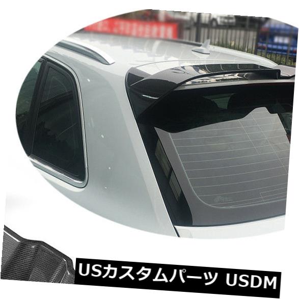 カーボン素材 アウディA3 SラインS3 RS3ハッチバック4D 14-18用カーボンファイバーリアブーツスポイラーウィング Carbon Fiber Rear Boot Spoiler Wing For Audi A3 SLINE S3 RS3 Hatchback 4D 14-18 【並行輸入品】