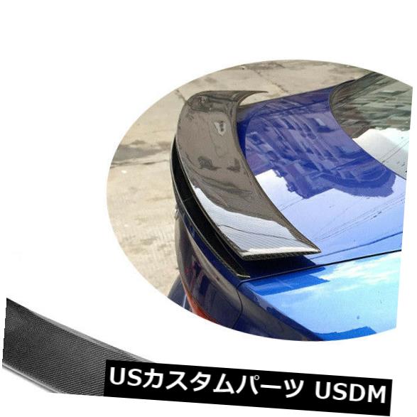 カーボン素材 カーボンファイバーリアトランクスポイラーテールウイングリップフィットアウディA3 S3セダン2013-2016 Carbon Fiber Rear Trunk Spoiler Tail Wing Lip Fit For Audi A3 S3 Sedan 2013-2016 【並行輸入品】