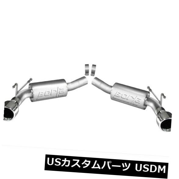 輸入マフラー Borla 11775アクスルバックエキゾーストシステム Borla 11775 Axle-Back Exhaust System 【並行輸入品】|カスタムパーツ WORLD倉庫