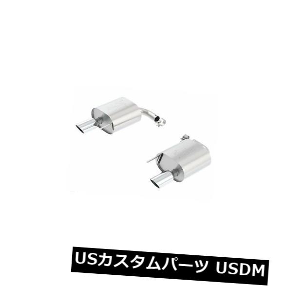 輸入マフラー Borla ATAK AXLE BACK EXHAUST SYSTEM 2015 2016フォードマスタング2.3Lターボエコブースト Borla ATAK AXLEBACK EXHAUST SYSTEM2015 2016 FORD MUSTANG 2.3L TURBO ECOBOOST 【並行輸入品】