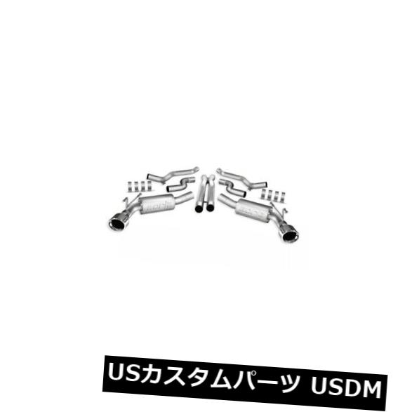 輸入マフラー Borla 140356 ATAK Cat-Back Exhaust System Fits 10-13 Camaro Borla 140356 ATAK Cat-Back Exhaust System Fits 10-13 Camaro 【並行輸入品】