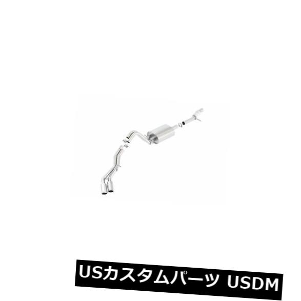 輸入マフラー 15-18タホ/ユーコン5.3L＃140557のBorla Cat-Back Exhaust Touring Borla Cat-Back Exhaust Touring For 15-18 Tahoe/Yukon 5.3L #140557 【並行輸入品】