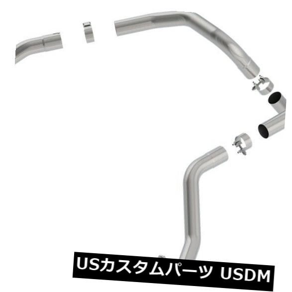 輸入マフラー Borla 140752BC Sタイプキャットバックエキゾーストシステムは19 1500に適合 Borla 140752BC S-Type Cat-Back Exhaust System Fits 19 1500 【並行輸入品】 228,910円