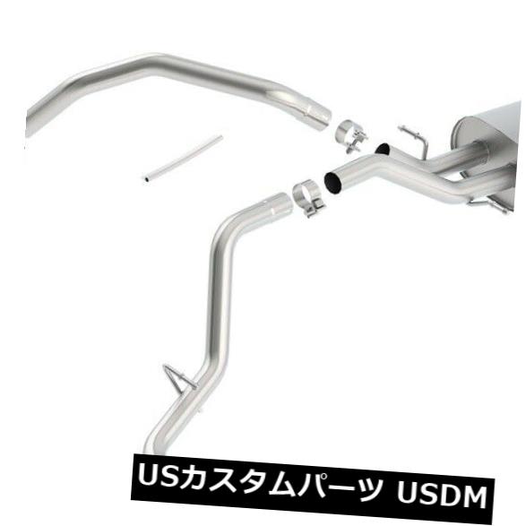 輸入マフラー Borla 140720BC ATAK Cat-Back Exhaust System Fits Sierra 1500 Silverado 1500 Borla 140720BC ATAK Cat-Back Exhaust System Fits Sierra 1500 Silverado 1500 【並行輸入品】