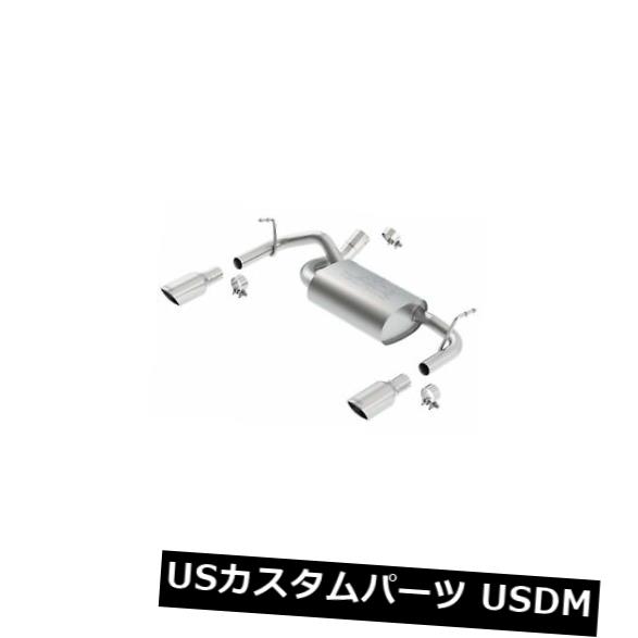 輸入マフラー Borla Axle-Back Exhaust Touring For 12-18 JEEP Wrangler 2&4 Door 4WD #11834 【並行輸入品】