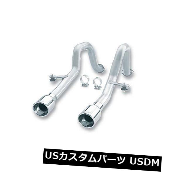 輸入マフラー Borla Sタイプアクスルバックエキゾーストフィット1997-04シボレーコルベットC5 C5 ZO6 5.7L 12649 Borla S-Type Axle Back Exhaust Fits 1997-04 Chevy Corvette C5 C5 ZO6 5.7L 12649 【並行輸入品】