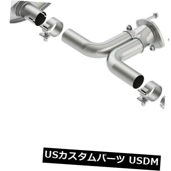 輸入マフラー Borla 11918 Sタイプアクスルバックエキゾーストシステムフィット14-18 3 Borla 11918 S-Type Axle-Back Exhaust System Fits 14-18 3 【並行輸入品】