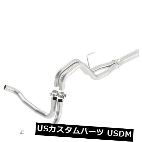 輸入マフラー Borla 140616BC ATAK Cat-Back Exhaust System Fits 15-19 F-150 Borla 140616BC ATAK Cat-Back Exhaust System Fits 15-19 F-150 【並行輸入品】