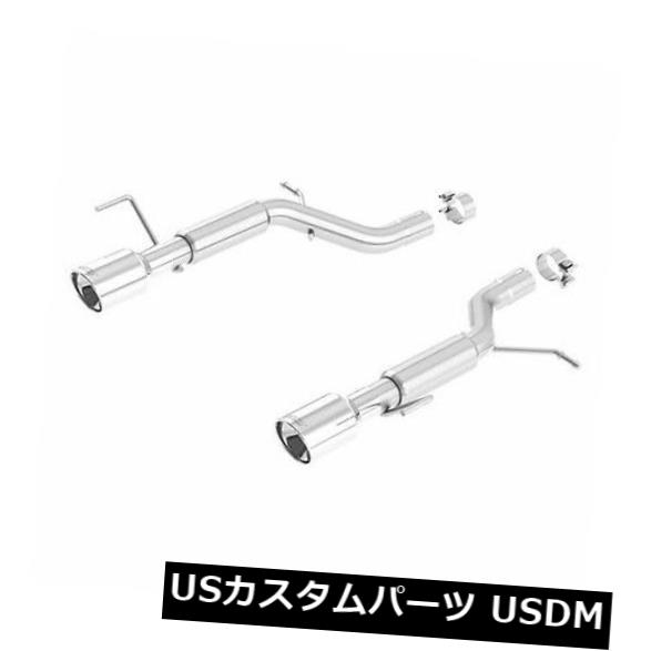 輸入マフラー 2013-2014キャデラックATS 2.0L AT RWD 4Dr用Borla 11844リアエキゾーストSタイプ Borla 11844 Rear Exhaust S-Type for 2013-2014 Cadillac ATS 2.0L AT RWD 4Dr 【並行輸入品】