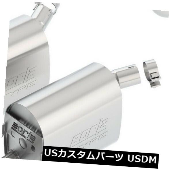 輸入マフラー Borla 11811 S-Type IIアクスルバック排気システムは09-13コルベットに適合 Borla 11811 S-Type II Axle-Back Exhaust System Fits 09-13 Corvette 【並行輸入品】