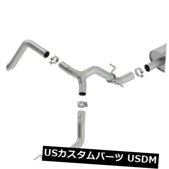 輸入マフラー Borla 140770CF Cat-Back Exhaust System Fits 19 Sierra 1500 Silverado 1500 Borla 140770CF Cat-Back Exhaust System Fits 19 Sierra 1500 Silverado 1500 【並行輸入品】|カスタムパーツ WORLD倉庫