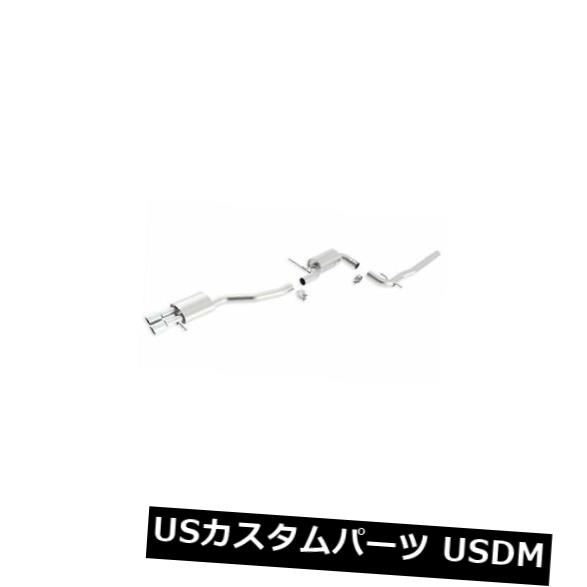 輸入マフラー Borla 140397 Cat-Back Exhaust System 2006-10 VW Jetta 2.5L Dual Rear Exit Borla 140397 Cat-Back Exhaust System 2006-10 VW Jetta 2.5L Dual Rear Exit 【並行輸入品】|カスタムパーツ WORLD倉庫