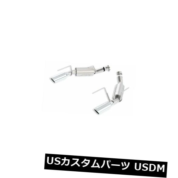 輸入マフラー 05-09フォードマスタングGT 4.6L V8 AT / MT RWD 2DRのBorlaリア排気セクション11806 Borla Rear Exhaust Section 11806 For 05-09 Ford Mustang GT 4.6L V8 AT/MT RWD 2DR 【並行輸入品】