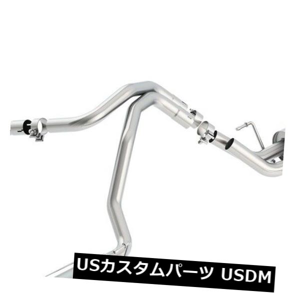 輸入マフラー Borla 140200ツーリングキャットバックエキゾーストシステムは07-10 FJクルーザーに適合 Borla 140200 Touring Cat-Back Exhaust System Fits 07-10 FJ Cruiser 【並行輸入品】｜カスタムパーツ WORLD倉庫