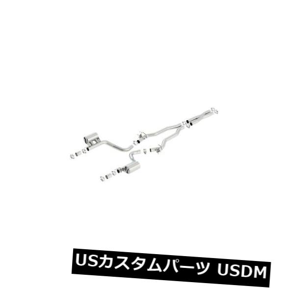 輸入マフラー Borla 140646 ATAK Cat-Back Exhaust System Fits 15-19 Challenger Borla 140646 ATAK Cat-Back Exhaust System Fits 15-19 Challenger 【並行輸入品】