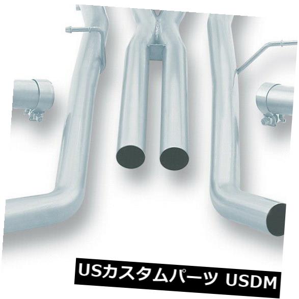 輸入マフラー Borla 140165 Sタイプキャットバックエキゾーストシステムは05-06 GTOに適合 Borla 140165 S-Type Cat-Back Exhaust System Fits 05-06 GTO 【並行輸入品】