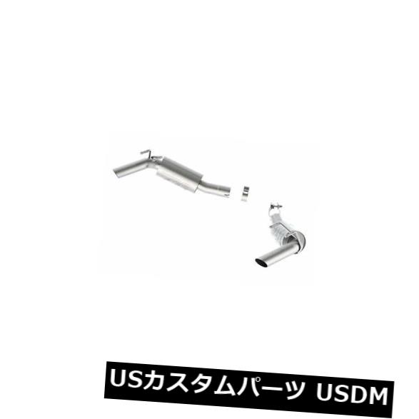輸入マフラー 14-15カマロSS 6.2L V8 RWD#11852用BorlaアクスルバックエキゾーストATAK Borla Axle-Back Exhaust ATAK For 14-15 Camaro SS 6.2L V8 RWD #11852 【並行輸入品】|カスタムパーツ WORLD倉庫