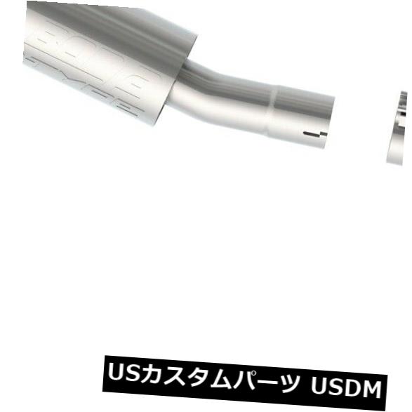 輸入マフラー Borla 11849 Sタイプアクスルバックエキゾーストシステムは14-15カマロに適合 Borla 11849 S-Type Axle-Back Exhaust System Fits 14-15 Camaro 【並行輸入品】