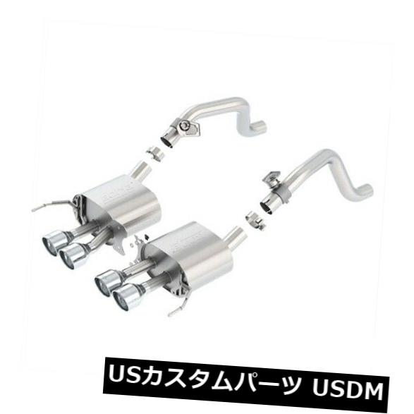 輸入マフラー Borla 11878アクスルバックエキゾーストシステム2014-2019 Chevy Corvette C7 6.2L w / AFM w / o Borla 11878 Axle-Back Exhaust System 2014-2019 Chevy Corvette C7 6.2L w/AFM w/o 【並行輸入品】 288,536円
