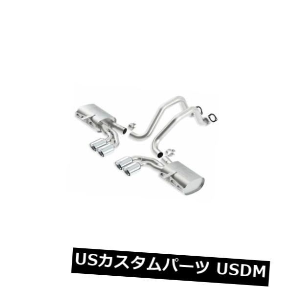 輸入マフラー 97-04シェビーコルベットC5 / Z06 5.7L用Borla Dual 2.5 \