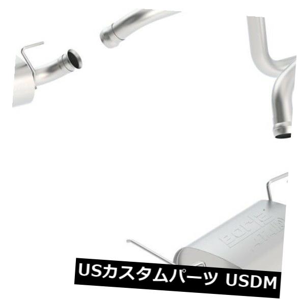 輸入マフラー Borla 140398 ATAK Cat-Back Exhaust System Fits 11-14 Mustang Borla 140398 ATAK Cat-Back Exhaust System Fits 11-14 Mustang 【並行輸入品】