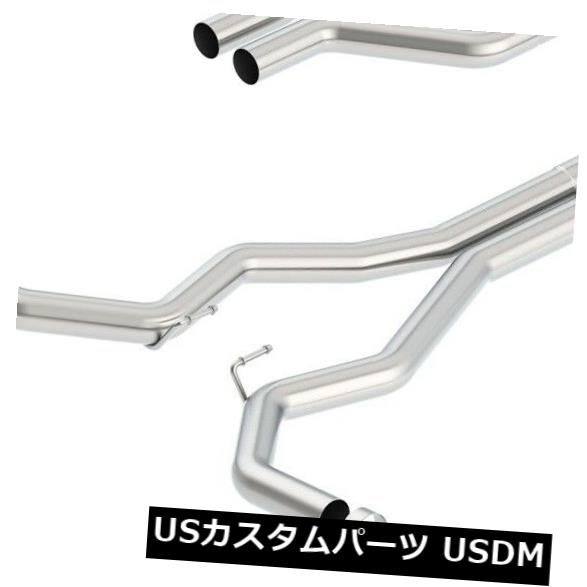 輸入マフラー Borla 140630 ATAK Cat-Back Exhaust System Fits 15-17 Mustang Borla 140630 ATAK Cat-Back Exhaust System Fits 15-17 Mustang 【並行輸入品】
