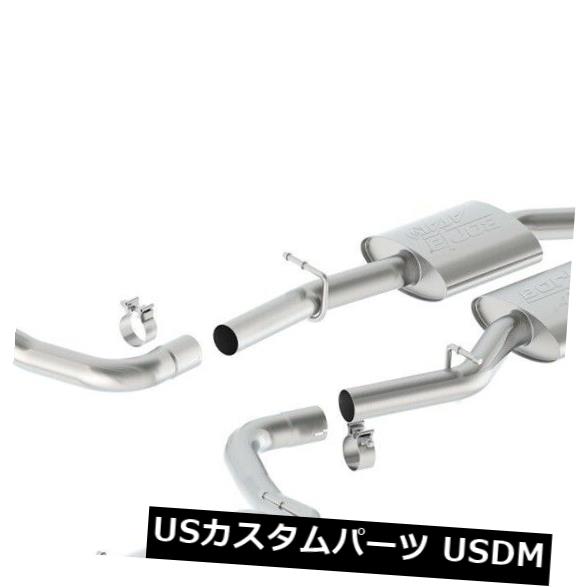 輸入マフラー Borla 140628 ATAKキャットバックエキゾーストシステムはDodge15-18チャレンジャーに適合 Borla 140628 ATAK Cat-Back Exhaust System Fits Dodge15-18 Challenger 【並行輸入品】 263,439円