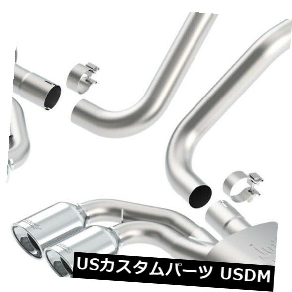 輸入マフラー Borla 140428 ATAK Cat-Back Exhaust System Fits 97-04 Corvette Borla 140428 ATAK Cat-Back Exhaust System Fits 97-04 Corvette 【並行輸入品】
