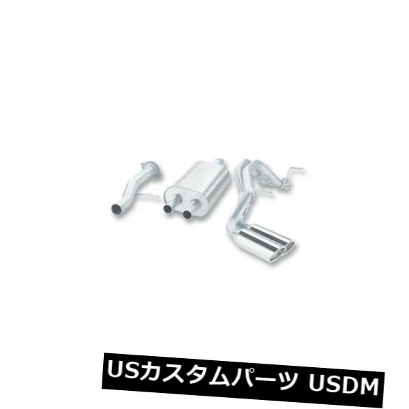 輸入マフラー Borla 140194 Borla Exhaust Side 4.0 in。Fits：CADILLAC 2007-2008 ESCALADE V8 6 Borla 140194 Borla Exhaust Side 4.0 in. Fits:CADILLAC 2007 - 2008 ESCALADE V8 6 【並行輸入品】