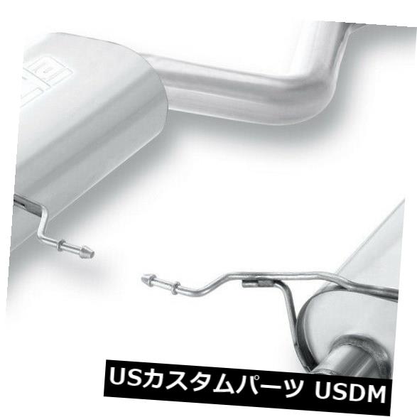 輸入マフラー Borla 11770 Sタイプアクスルバックエキゾーストシステムは08-11 M3に適合 Borla 11770 S-Type Axle-Back Exhaust System Fits 08-11 M3 【並行輸入品】