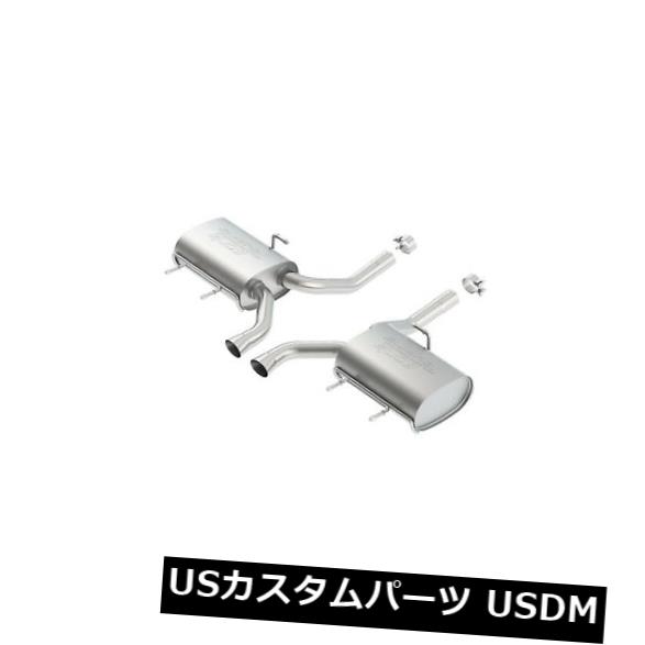 輸入マフラー Borla 11824ツーリングアクスルバックエキゾーストシステムは11-14 CTSに適合 Borla 11824 Touring Axle-Back Exhaust System Fits 11-14 CTS 【並行輸入品】｜カスタムパーツ WORLD倉庫