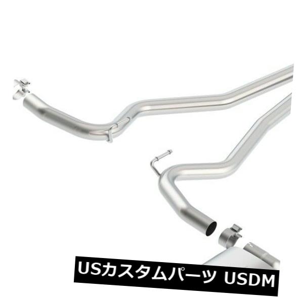 輸入マフラー Borla 140588 ATAK Cat-Back Exhaust System Fits 15-17 Mustang Borla 140588 ATAK Cat-Back Exhaust System Fits 15-17 Mustang 【並行輸入品】