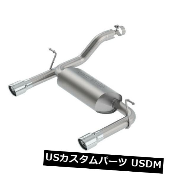輸入マフラー ボーラアクスルバックエキゾーストシステムジープラングラー2018 JL JLU 3.6L 2dr 4dr 11955 Borla Axle Back Exhaust System Jeep Wrangler 2018 JL JLU 3.6L 2dr 4dr 11955 【並行輸入品】