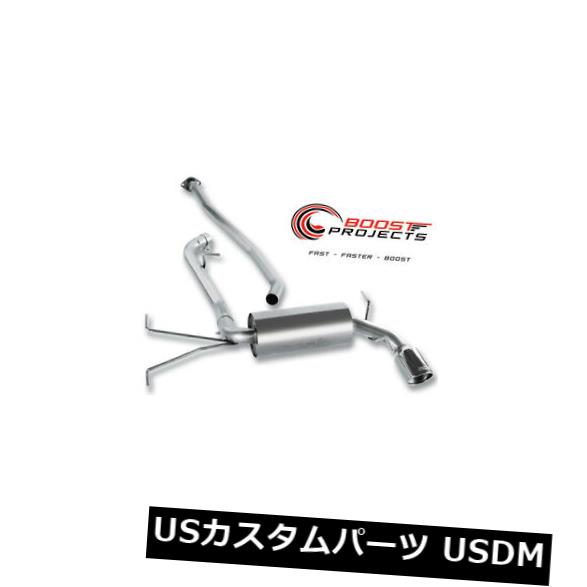 輸入マフラー 08-11スバルインプレッサ2.5L＃140325のBorla Cat-Backエキゾースト Borla Cat-Back Exhaust for 08-11 Subaru Impreza 2.5L # 140325 【並行輸入品】