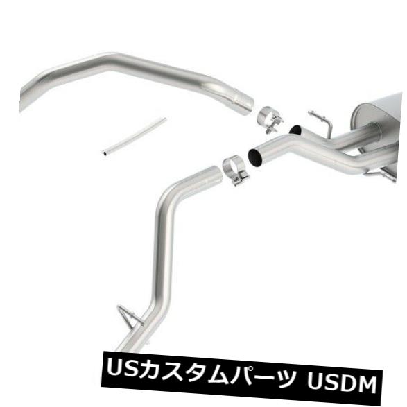 輸入マフラー Borla 140720 ATAK Cat-Back Exhaust System Fits 14-18 Sierra 1500 Silverado 1500 Borla 140720 ATAK Cat-Back Exhaust System Fits 14-18 Sierra 1500 Silverado 1500 【並行輸入品】