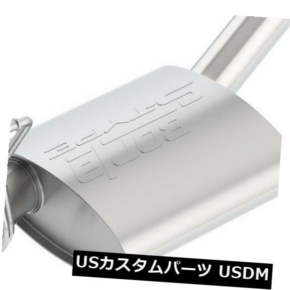 輸入マフラー Borla 11828 Sタイプアクスルバックエキゾーストシステムは12-15シビックに適合 Borla 11828 S-Type Axle-Back Exhaust System Fits 12-15 Civic 【並行輸入品】
