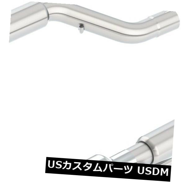 輸入マフラー Borla 11844 Sタイプアクスルバックエキゾーストシステムは13-14 ATSに適合 Borla 11844 S-Type Axle-Back Exhaust System Fits 13-14 ATS 【並行輸入品】