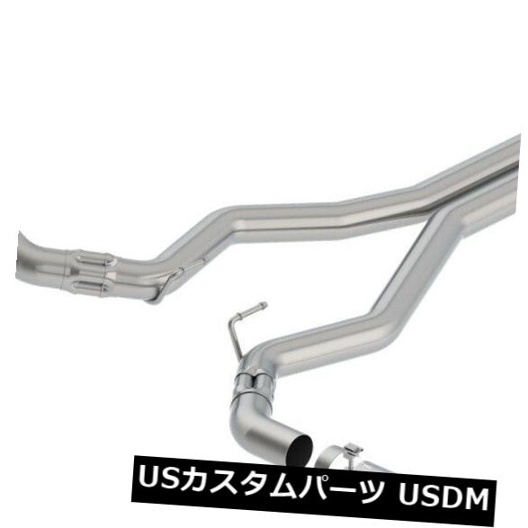 輸入マフラー Borla 140743CFBA ATAK Cat-Back Exhaust System Fits 18-19 Mustang Borla 140743CFBA ATAK Cat-Back Exhaust System Fits 18-19 Mustang 【並行輸入品】