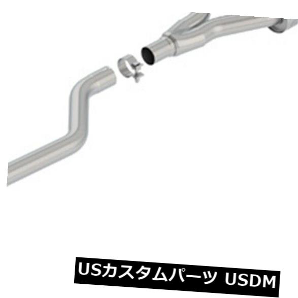 輸入マフラー Borla 140748 Sタイプキャットバックエキゾーストシステムは14-19グランドチェロキーに適合 Borla 140748 S-Type Cat-Back Exhaust System Fits 14-19 Grand Cherokee 【並行輸入品】