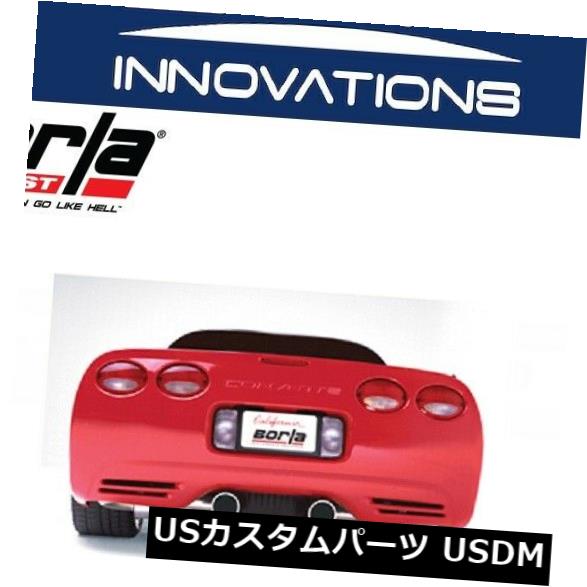 輸入マフラー Borla Cat-Back Exhaust S-Type Classic For 97-04 Corvette C5 &Z06 5.7L V8 140017 【並行輸入品】|カスタムパーツ WORLD倉庫