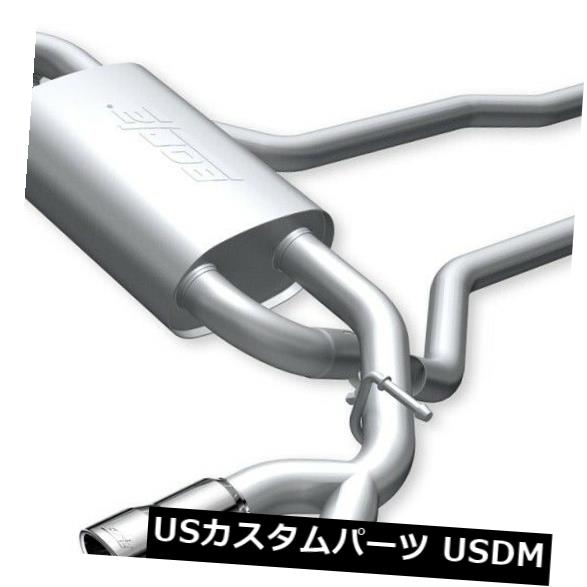 輸入マフラー Borla 140345 Sタイプキャットバックエキゾーストシステムは10-16ジェネシスクーペに適合 Borla 140345 S-Type Cat-Back Exhaust System Fits 10-16 Genesis Coupe 【並行輸入品】
