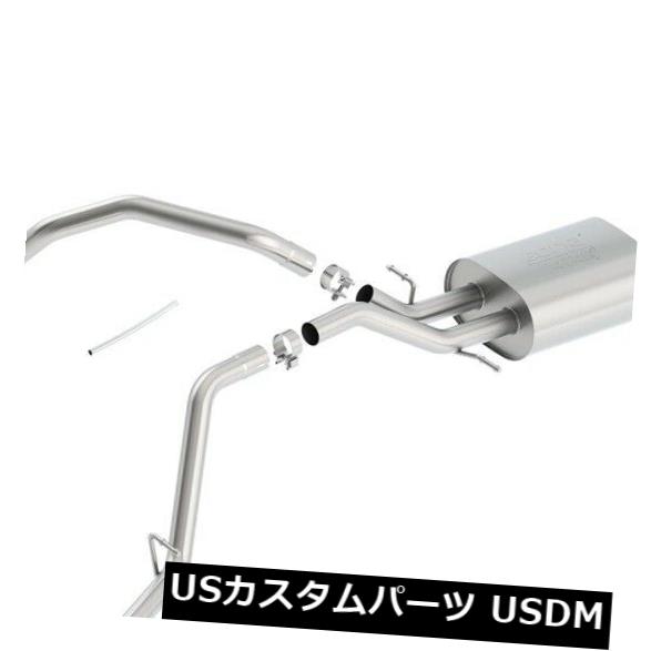 輸入マフラー Borla 140572 ATAK Cat-Back Exhaust System Fits 14-18 Sierra 1500 Silverado 1500 Borla 140572 ATAK Cat-Back Exhaust System Fits 14-18 Sierra 1500 Silverado 1500 【並行輸入品】