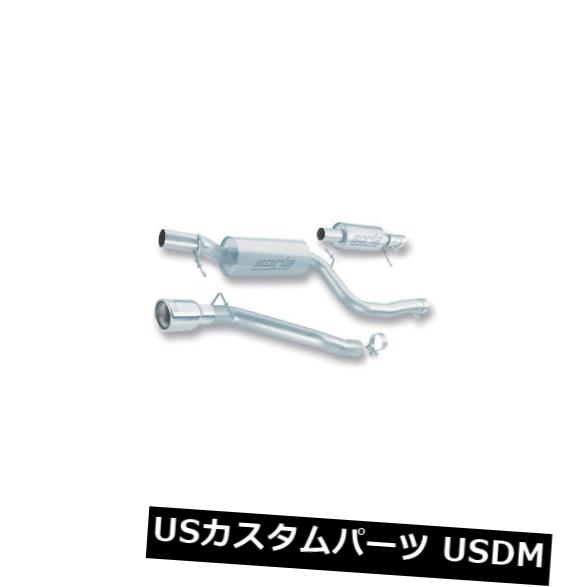 輸入マフラー Borla Cat-Back？ マツダ3 2004-2009の排気Sタイプパーツ番号140121 Borla Cat-Back? Exhaust S-Type part # 140121 for Mazda 3 2004-2009 【並行輸入品】