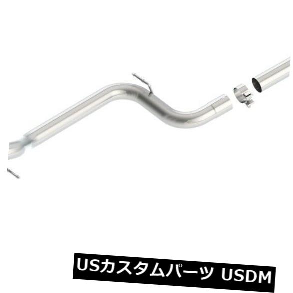 輸入マフラー Borla 140504 Sタイプキャットバックエキゾーストシステムは13-18フォーカスに適合 Borla 140504 S-Type Cat-Back Exhaust System Fits 13-18 Focus 【並行輸入品】｜カスタムパーツ WORLD倉庫