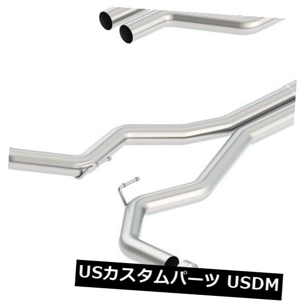 輸入マフラー Borla 140630 ATAK Cat-Back Exhaust System Fits 15-17 Mustang Borla 140630 ATAK Cat-Back Exhaust System Fits 15-17 Mustang 【並行輸入品】