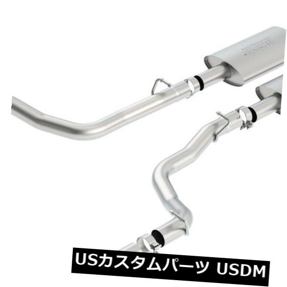 輸入マフラー Borla 140435 Sタイプキャットバックシステム11-12チャレンジャー Borla 140435 S-Type Cat-Back System 11-12 CHALLENGER 【並行輸入品】
