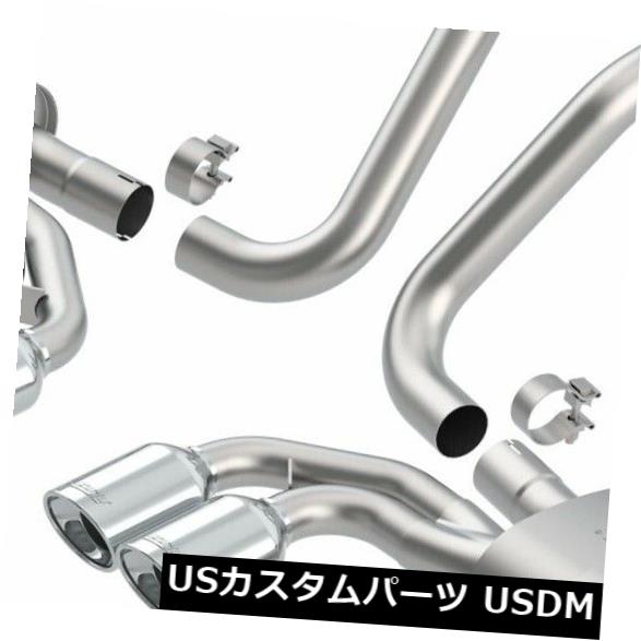 輸入マフラー Borla 140426ツーリングキャットバックエキゾーストシステムは97-04コルベットに適合 Borla 140426 Touring Cat-Back Exhaust System Fits 97-04 Corvette 【並行輸入品】|カスタムパーツ WORLD倉庫