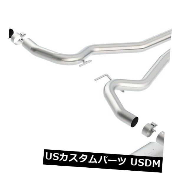輸入マフラー Borla 140591BC ATAK Cat-Back Exhaust System Fits Ford 15-17 Mustang Borla 140591BC ATAK Cat-Back Exhaust System Fits Ford 15-17 Mustang 【並行輸入品】