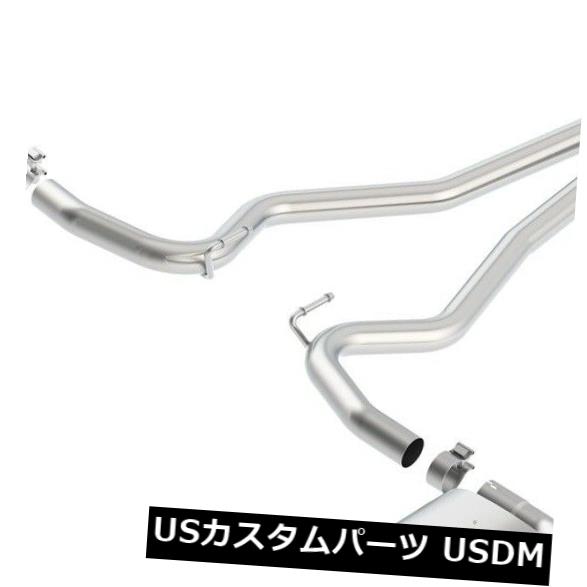 輸入マフラー Borla 140586ツーリングキャットバックエキゾーストシステムは15-17マスタングに適合 Borla 140586 Touring Cat-Back Exhaust System Fits 15-17 Mustang 【並行輸入品】|カスタムパーツ WORLD倉庫