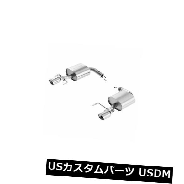 輸入マフラー Borla 11916-ツーリングシングルリアセクションエキゾーストシステム Borla 11916 - Touring Single Rear Section Exhaust System 【並行輸入品】
